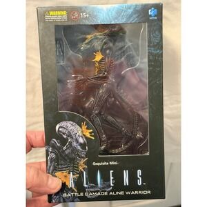 HIYA ALIENS: BATTLE DAMAGE ALINE WARRIOR 1:18 SCALE EXQUISITE MINI ACTION FIGURE